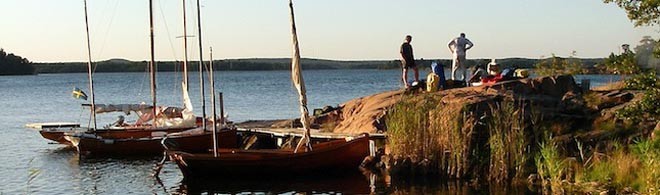 Dinghy rally - a quiet moment ©  SW